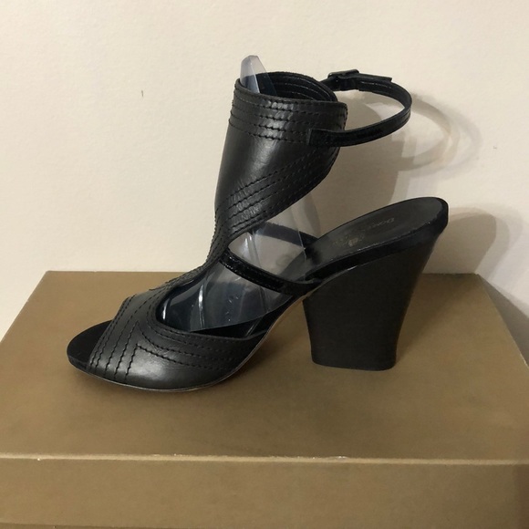 Domenico Vacca black leather shoes size 38 - Picture 2 of 6